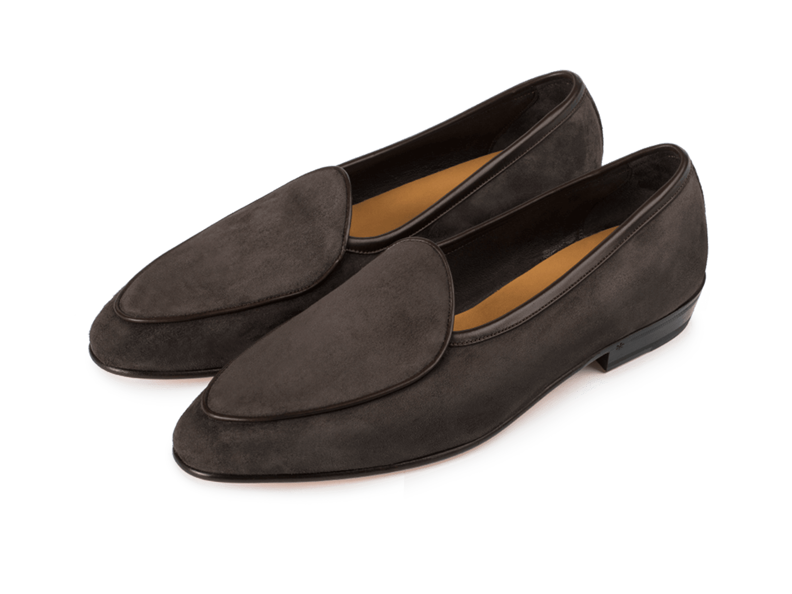 Sagan Classic Loafers in Bark Grey Asteria Suede