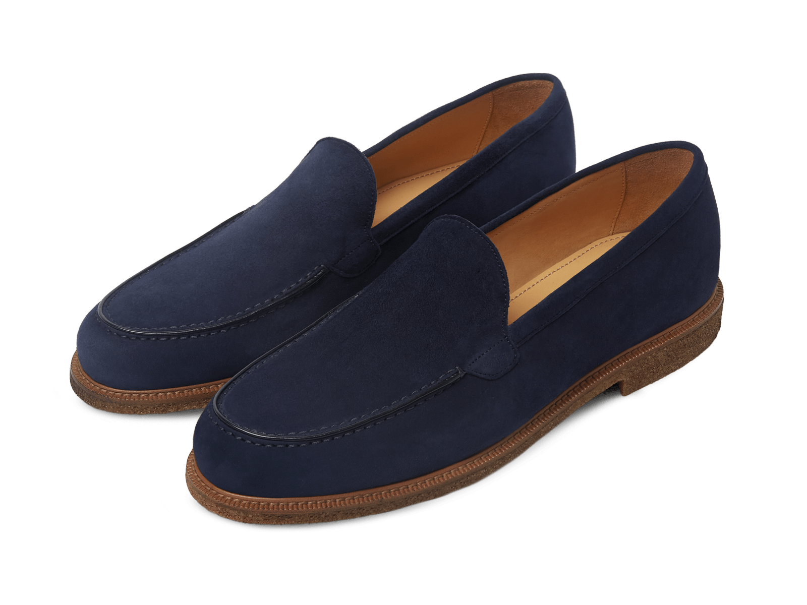 Antibes Loafers in Marina Navy Luxe Suede