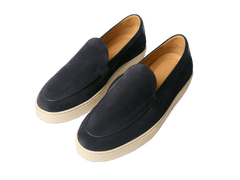 Pace Loafers in Navy Suede