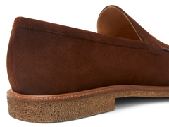 Antibes Loafers in Criollo Brown Luxe Suede