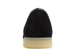 Stride Loafers in Black Glove Suede Natural Sole
