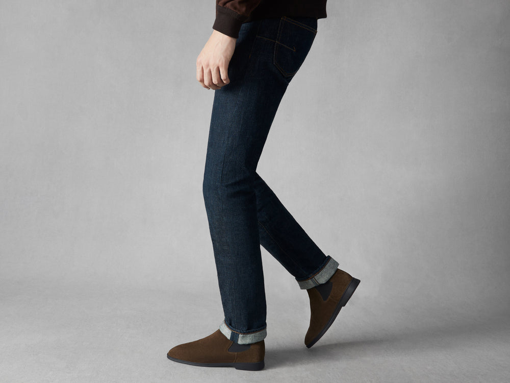 Rover Boots in Northern Green Glove Suede