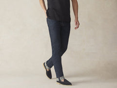 Stride Loafers in Black Glove Suede Natural Sole