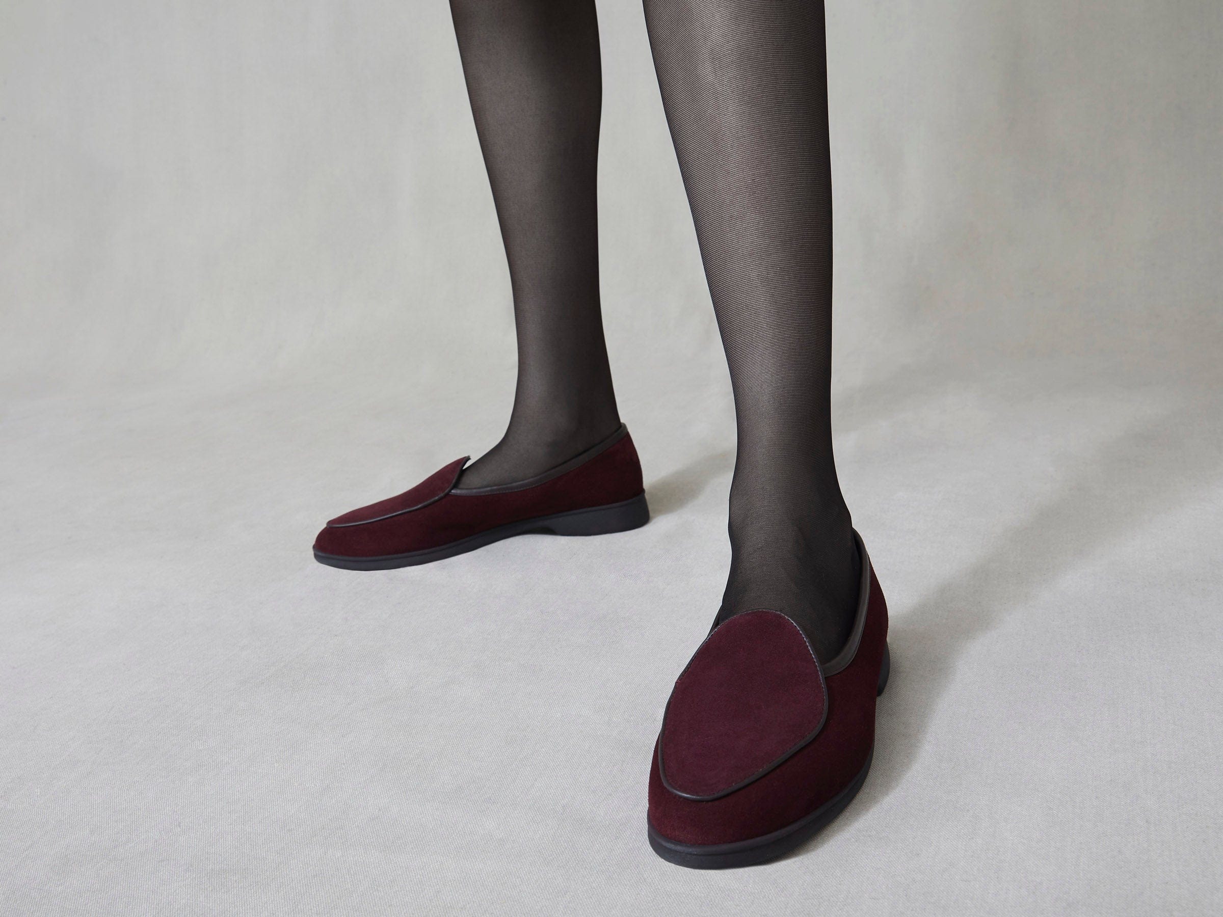 Stride Loafers in Sultan Glove Suede Dark Sole